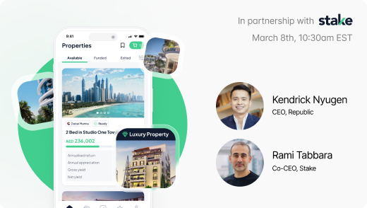 Republic x Stake Partnership