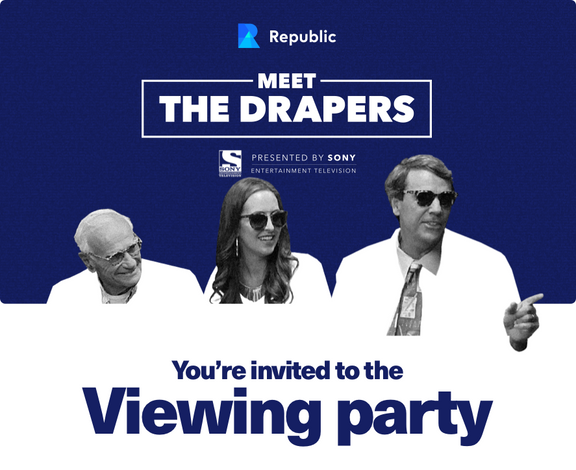 Meet the Drapers TV Show Premiere Viewing Party