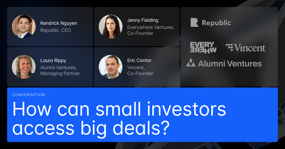 How Small Investors get into Big Deals